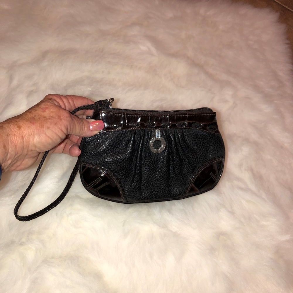 Brighton Leather Wristlet